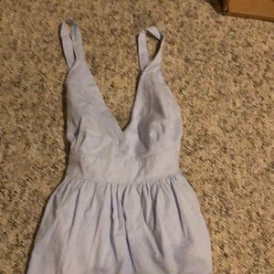 Free People seersucker tank top